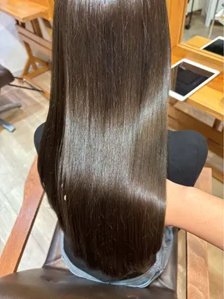 ロング カラー RINNO🌷透明感 カラー/髪質改善のヘアスタイル