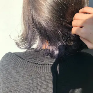 ミディアム カラー パーマ ヘアアレンジ メンズ キッズ ネイル マツエク・マツパ KANAMI 🌏のヘアスタイル