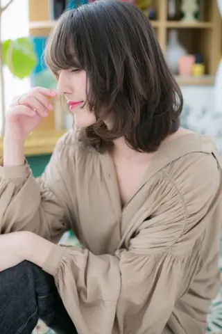 セミロング カラー 🍀鶴貝 幸哉🍀のヘアスタイル