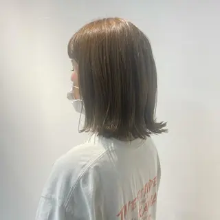 セミロング MATISSE藤崎 渕上 ジュビアイのヘアスタイル