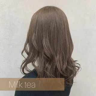セミロング カラー MIHO /のヘアスタイル