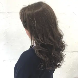 ロング ヘアアレンジ 脱!黒髪 ダブルカラー【上野】のヘアスタイル