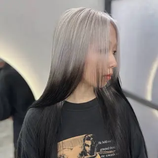 ロング カラー Ren. 🦋デザインカラーのヘアスタイル