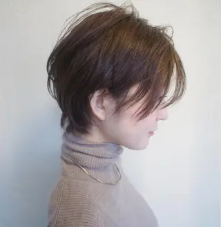 ショート カラー たまプラーザ駅 YAMATOのヘアスタイル