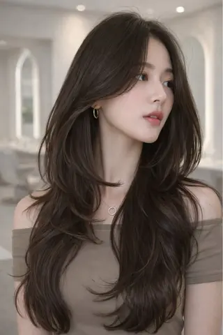パーマ 本場韓国ヘア特化 아이비/Aibiのヘアスタイル