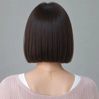 10月限定0円🪽/ ボブカット✂️のヘアスタイル