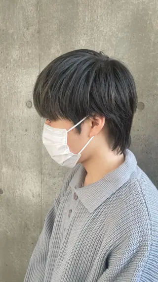 メンズ もりたみかこ 美容師お休み中のヘアスタイル