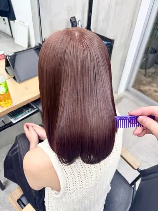 ミディアム カラー 透明感カラー🫧 /hinaのヘアスタイル