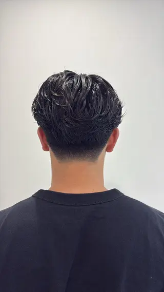 ショート パーマ メンズ 野田 優真のヘアスタイル