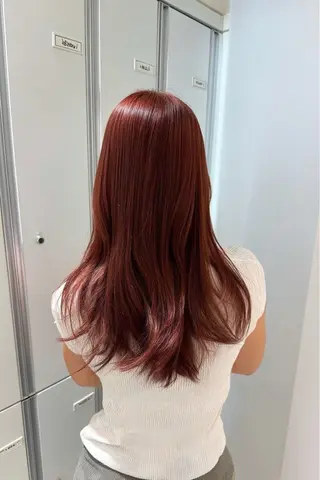 ロング カラー 🎀カットカラーモ デル募集/あゆり🎀のヘアスタイル