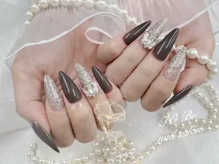 ロング Nail Salon To Be珈月のネイルデザイン