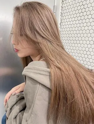 カラー ロング 🎆浴衣着付け👘 ✨ヘアセット🐹のヘアスタイル