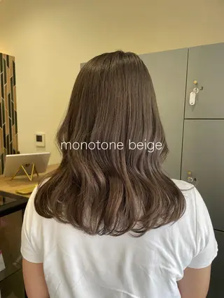 セミロング カラー 大人のボブパーマ ˗ˋˏairiˎˊ˗のヘアスタイル