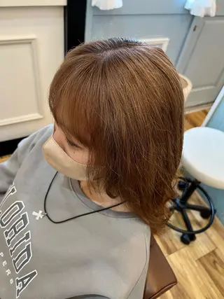 ロング カラー 🐰ハイトーンカラー 畠山 渡🐰のヘアスタイル