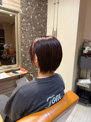 セミロング カラー 🫧艶髪職人/相模 大野/新井公輔🫧のヘアスタイル