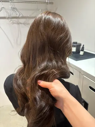 ロング カラー 上瀧 寧々のヘアスタイル