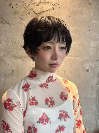 ショート Cocona 🦤 /ブリーチ/デザインのヘアスタイル