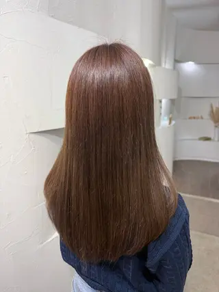 ロング カラー Hikari／暖色／ ブラウンカラー🤍のヘアスタイル