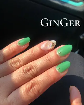 ネイル ginger nail&spaのネイルデザイン