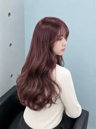 セミロング カラー 池袋/カラー特化🎨 ロング料金なし🩵のヘアスタイル