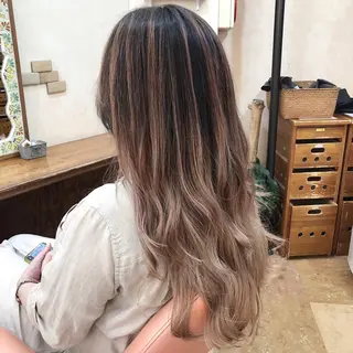 ロング 大竹 哲也のヘアスタイル