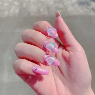ネイル shizucream 痛デコネイル専門のネイルデザイン