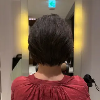ショート 森田 玲央のヘアスタイル