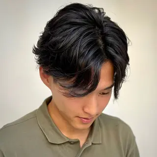 ショート ニュアンス パーマ/RYOTAのヘアスタイル
