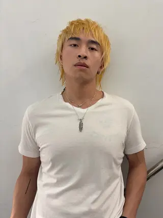 ショート カラー ヘアアレンジ メンズ 渡邉 舞のヘアスタイル