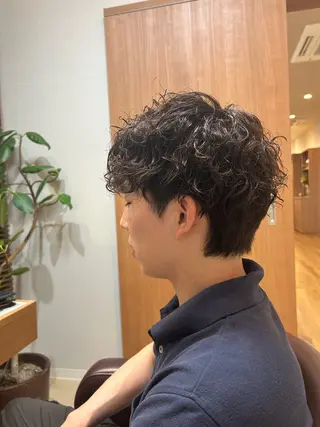 パーマ メンズ perk*° ANZUのヘアスタイル