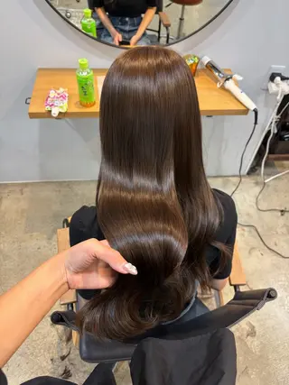 ロング カラー rami💞 髪質改善のヘアスタイル