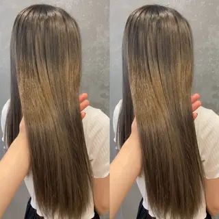 ロング カラー み うのヘアスタイル