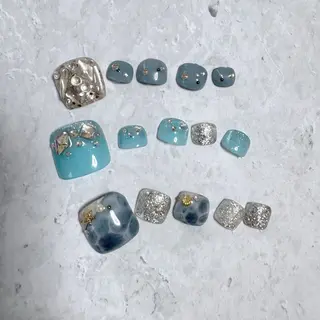ネイル Blowe ニュアンスのネイルデザイン