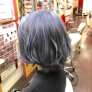 ミディアム 櫻井 なんなのヘアスタイル