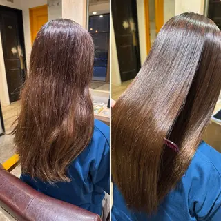 ロング 🌟美髪縮毛矯正🌟 吉田冴一のヘアスタイル