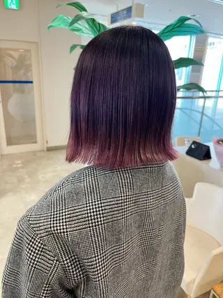 ショート カラー 暖色/ブリーチカラー 🎀 M i k uのヘアスタイル