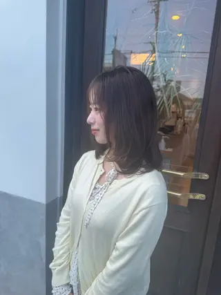 ミディアム 景山 きずなのヘアスタイル