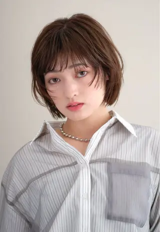 ミディアム kako ショート ボブのヘアスタイル