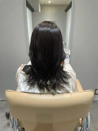 セミロング カットモデル/ miyuのヘアスタイル
