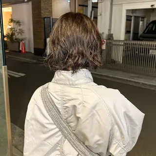 カラー 🫧もも🫧 /パーマ/似合わせ/のヘアスタイル