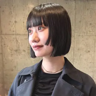 ミディアム カラー ショート/ボブ kyokaのヘアスタイル