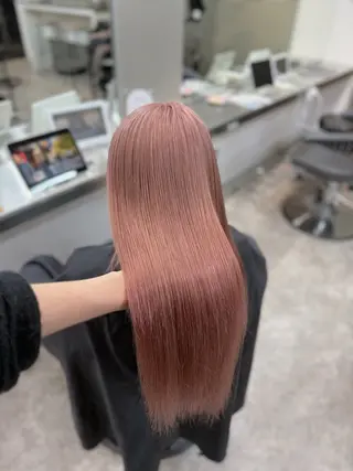 ロング カラー 小林 円香のヘアスタイル