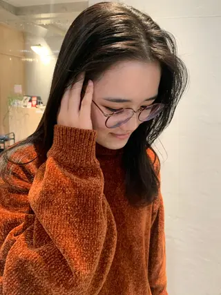ロング カラー RISAKO レイヤーカット🎀のヘアスタイル