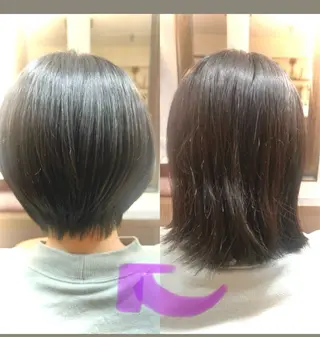 ショート palette 後藤のヘアスタイル