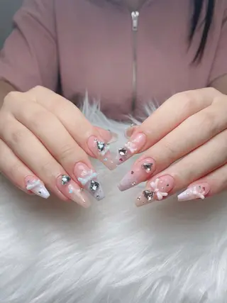 ネイル Sora nail 長さ出し専門店のネイルデザイン