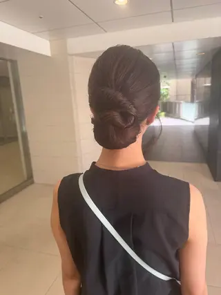 ヘアアレンジ ヘアセット専門 松永香代子のヘアスタイル