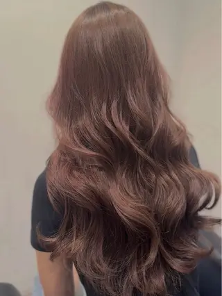 ロング パーマ 韓国風スタイル 北田陸斗のヘアスタイル