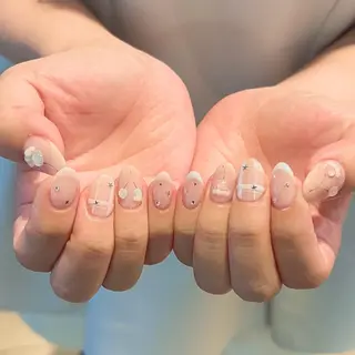 ネイル misaki🎀 coffret.のネイルデザイン