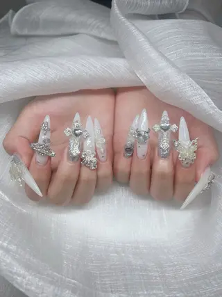 ネイル Lee Nails チップ長さだし専門店のネイルデザイン