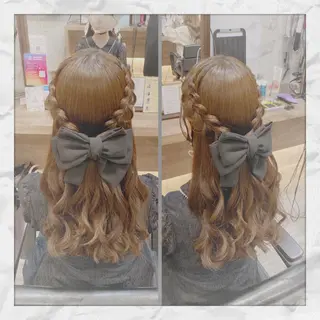 ロング ヘアアレンジ ヘアセット/着付け 𓇼 まつもと𓇼のその他イメージ